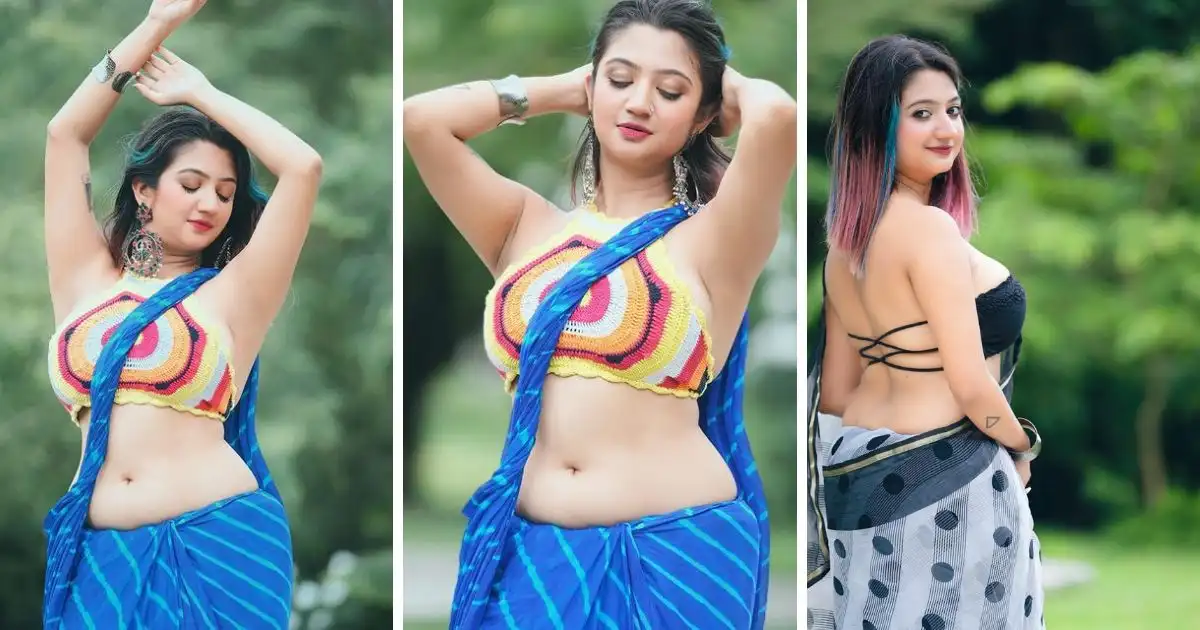 Hot and Glamorous Saree Photos of Tulika Banerjee