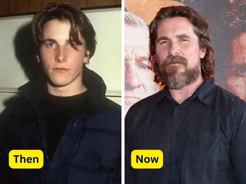 Christian Bale Then and Now
