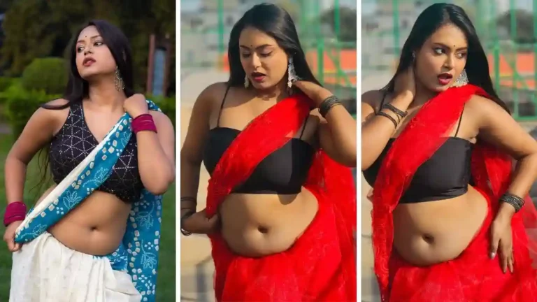 Deblina Koley Spicy And Hot Photos In Saree