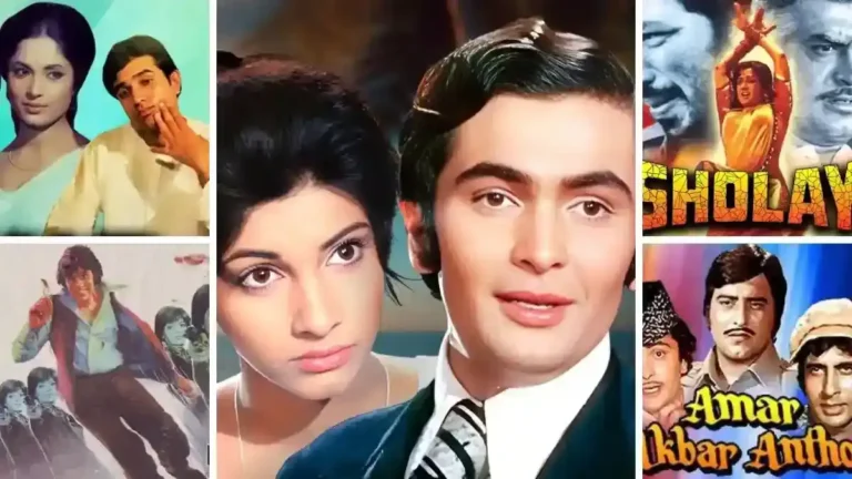 Top 10 Blockbuster Bollywood Movies Of The 70s