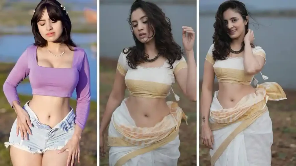 Priyanka Kholagade Looks So Inviting In These Navel Flaunting Sexy Images